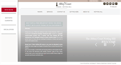 Desktop Screenshot of abbeycourthotel.co.uk