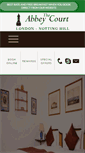 Mobile Screenshot of abbeycourthotel.co.uk